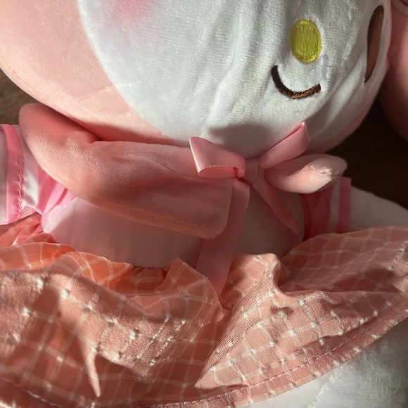 One Left! MY MELODY-NWT LARGE Pink Plush - Picture 12 of 15